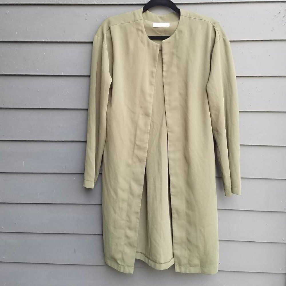 Nowan Olive Green Long Jacket size 36